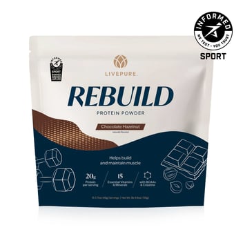 LivePURE GPS Rebuild, Chocolate Hazelnut
