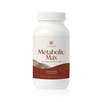 LivePURE Metabolic Max 60ct Bottle
