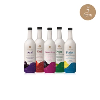 hi 5 juice pack. superfruits juices. livepure.com