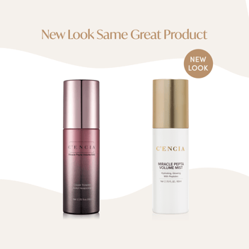 C'encia Miracle Pepta Volume Mist. Facial Mist Korean Skincare. With Peptides.