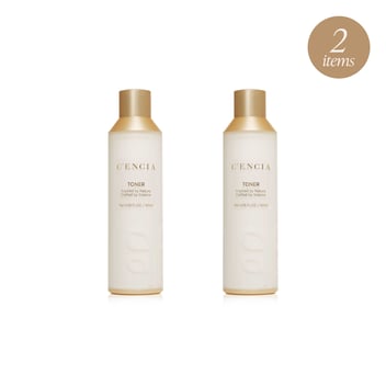 C'encia Toner Twin Pack. skincare bundle. livepure.com