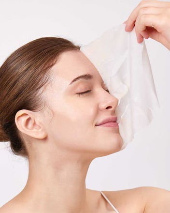 C'ENCIA PURE Mask, sheet mask, super hydration with peptides