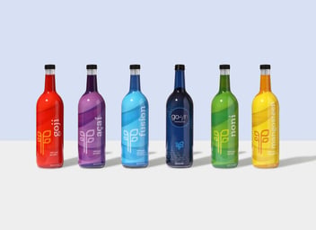 livepure GoYin wellness drink with herbs and fruits, inspired by Traditional Chinese Medicine, supports stress relief and energy. Vegan and vitamin-rich.