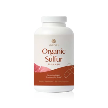 LivePURE Organic Sulfur, Capsules