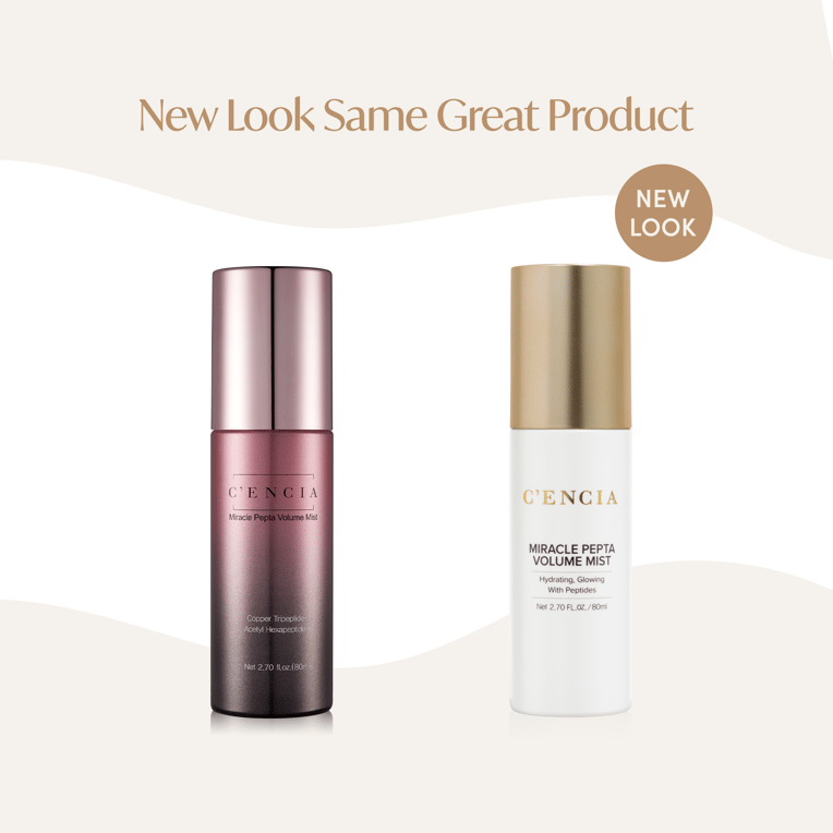 C'encia Miracle Pepta Volume Mist. Facial Mist Korean Skincare. With Peptides.